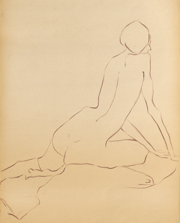 rising nude 1964